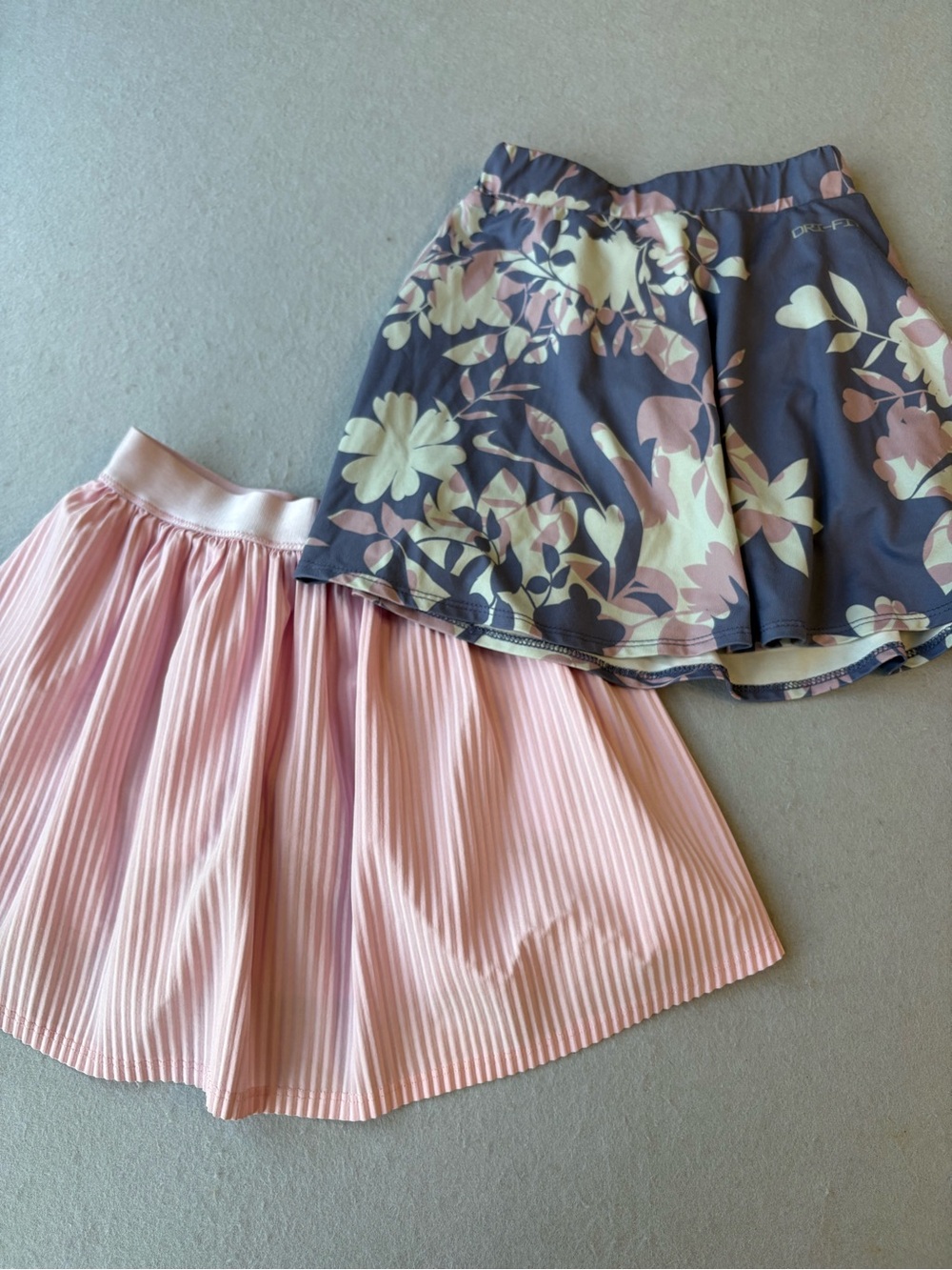 Target Pink Skort & Nike Floral Skort Bundle Girl’s Size 6 Athleisure - Picture 4 of 5